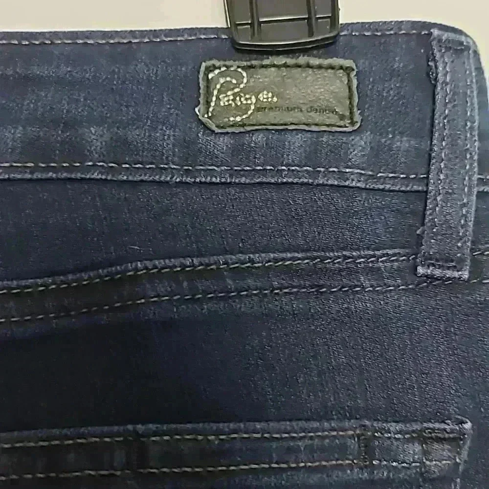 PAIGE Verdugo Jeggings Dark Wash Stretchy Jeans Size 30